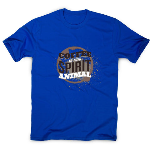 Coffee spirit animal - men's t-shirt - Graphic Gear