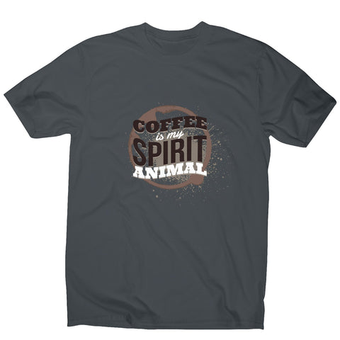 Coffee spirit animal - men's t-shirt - Graphic Gear