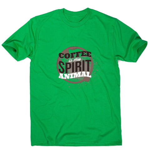 Coffee spirit animal - men's t-shirt - Graphic Gear