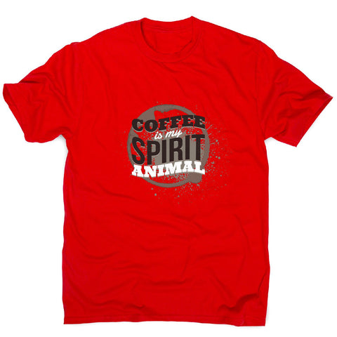 Coffee spirit animal - men's t-shirt - Graphic Gear