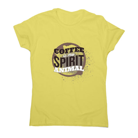 Coffee spirit animal - women's t-shirt - Graphic Gear