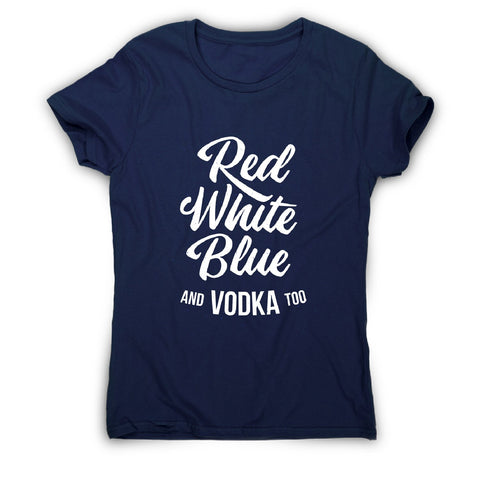 Colors and vodka - women's funny premium t-shirt - Graphic Gear