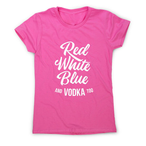 Colors and vodka - women's funny premium t-shirt - Graphic Gear