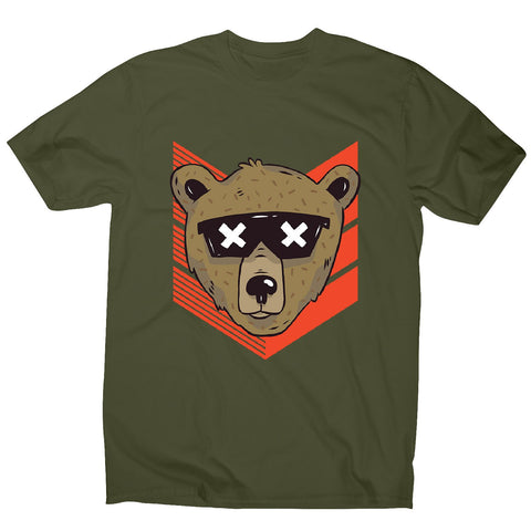 Cool bear sunglasses - men's funny illustrations t-shirt - Graphic Gear