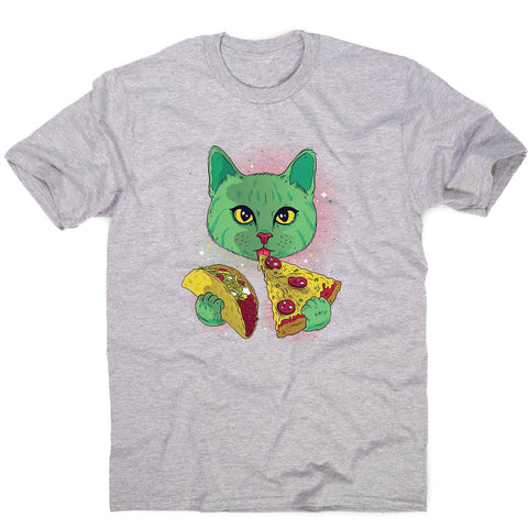 Cosmic cat - men's funny illustrations t-shirt - Graphic Gear