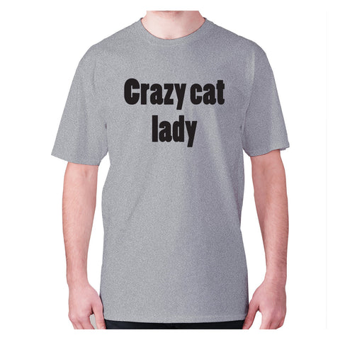 Crazy cat lady - men's premium t-shirt - Graphic Gear