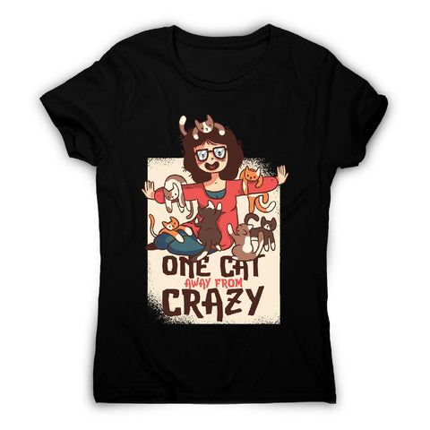 Crazy cat lady - women's t-shirt - Graphic Gear