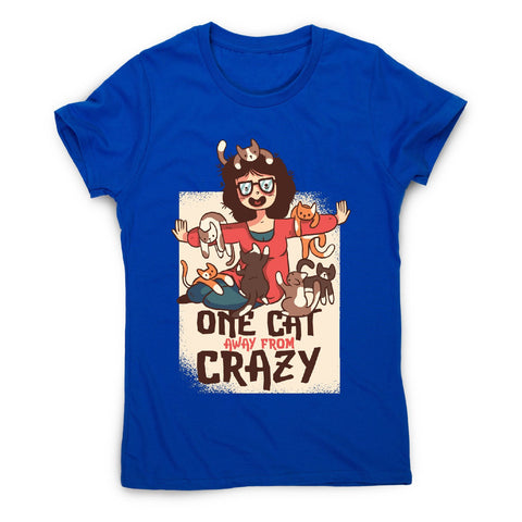 Crazy cat lady - women's t-shirt - Graphic Gear