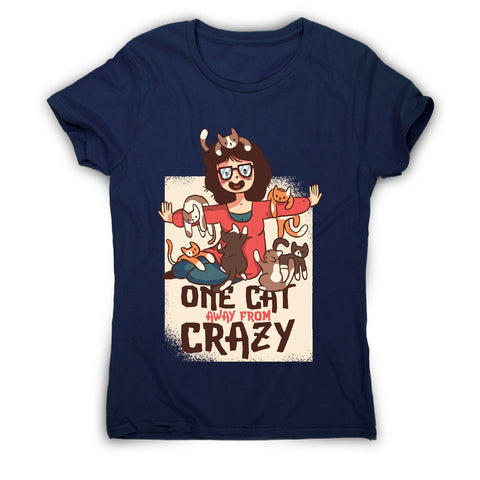 Crazy cat lady - women's t-shirt - Graphic Gear