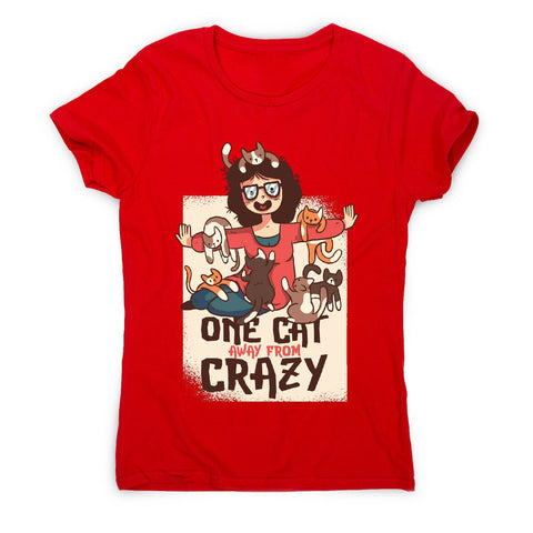 Crazy cat lady - women's t-shirt - Graphic Gear