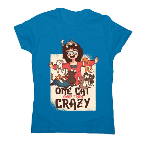 Crazy cat lady - women's t-shirt - Graphic Gear