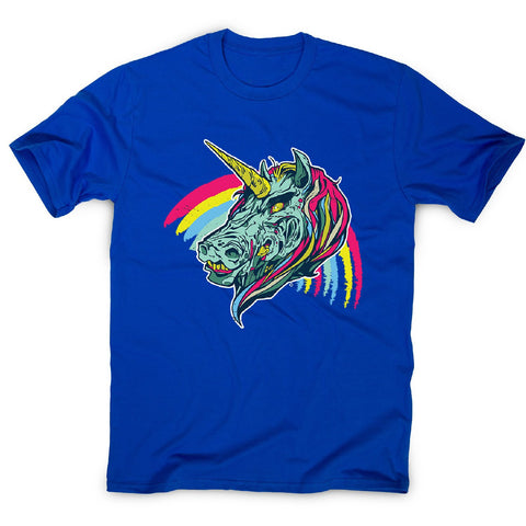 Creepy unicorn - men's funny illustrations t-shirt - Graphic Gear