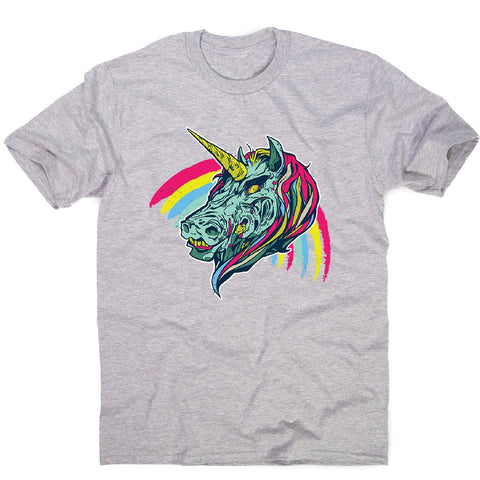 Creepy unicorn - men's funny illustrations t-shirt - Graphic Gear