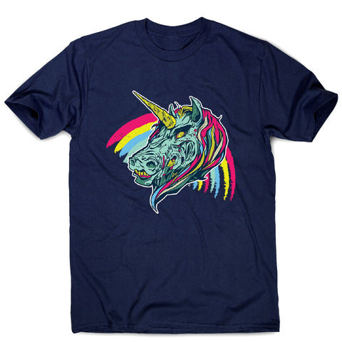 Creepy unicorn - men's funny illustrations t-shirt - Graphic Gear