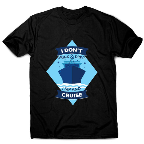 Cruise ship funny - men's t-shirt - Graphic Gear