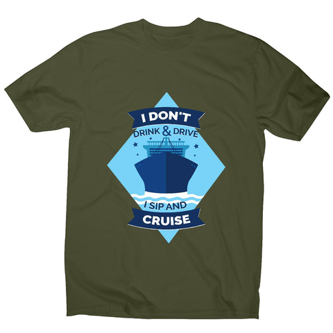 Cruise ship funny - men's t-shirt - Graphic Gear