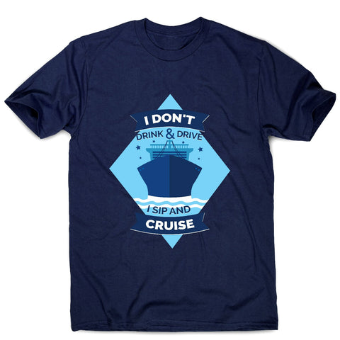 Cruise ship funny - men's t-shirt - Graphic Gear