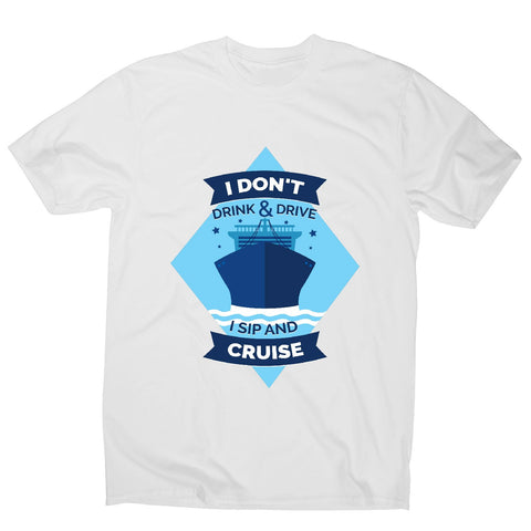 Cruise ship funny - men's t-shirt - Graphic Gear