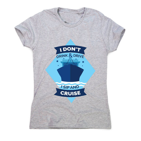 Cruise ship funny - women's t-shirt - Graphic Gear