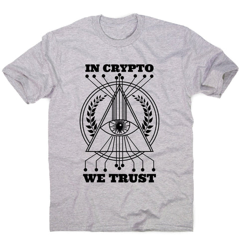 Crypto trust - men's funny premium t-shirt - Graphic Gear