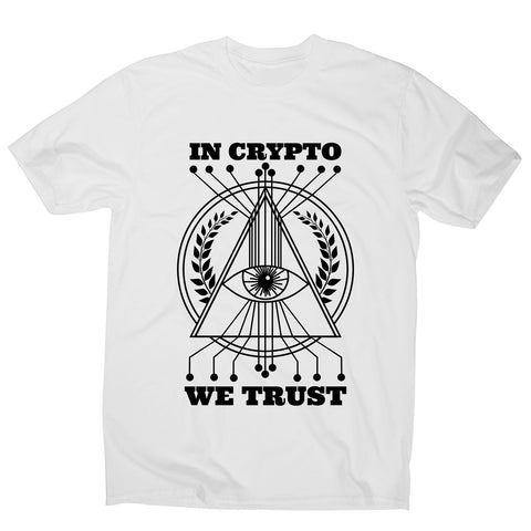 Crypto trust - men's funny premium t-shirt - Graphic Gear