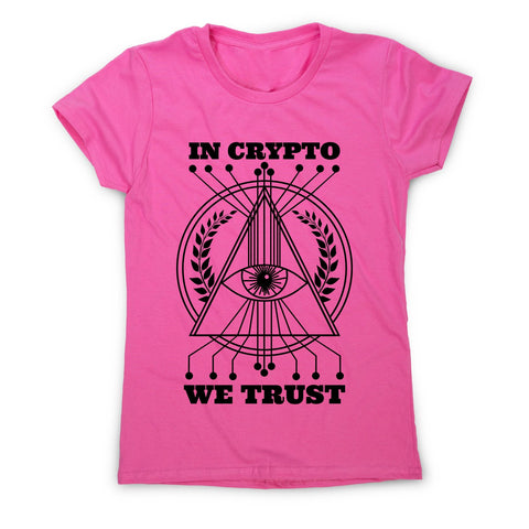 Crypto trust - women's funny premium t-shirt - Graphic Gear