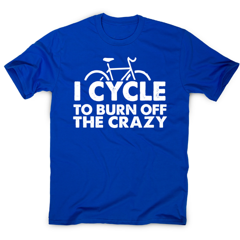 Cycle to burn off funny cycling biking t-shirt men's - Graphic Gear