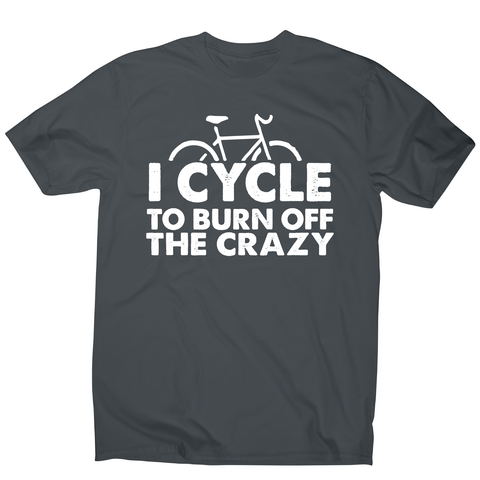 Cycle to burn off funny cycling biking t-shirt men's - Graphic Gear