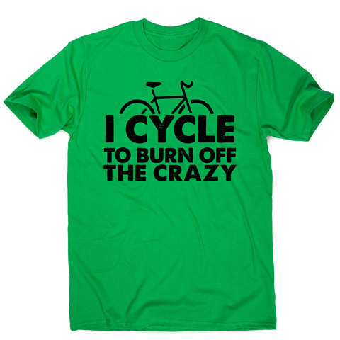 Cycle to burn off funny cycling biking t-shirt men's - Graphic Gear