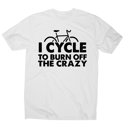 Cycle to burn off funny cycling biking t-shirt men's - Graphic Gear