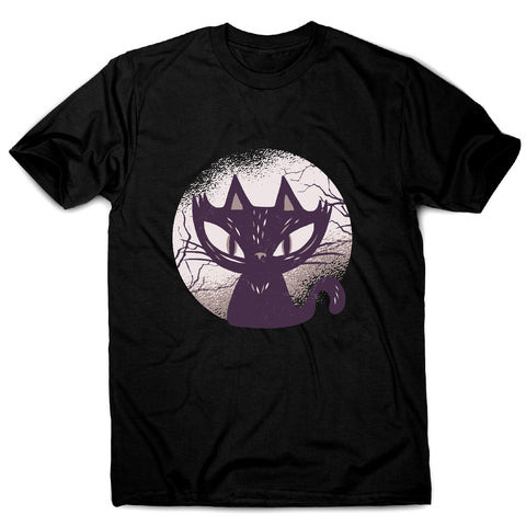 Dark cat - funny halloween men's t-shirt - Graphic Gear