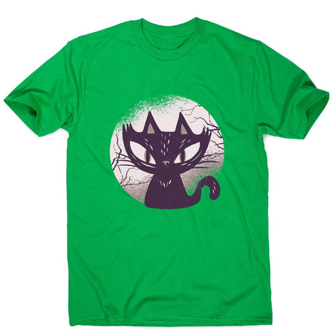Dark cat - funny halloween men's t-shirt - Graphic Gear