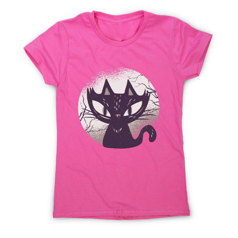 Dark cat - funny halloween women's t-shirt - Graphic Gear