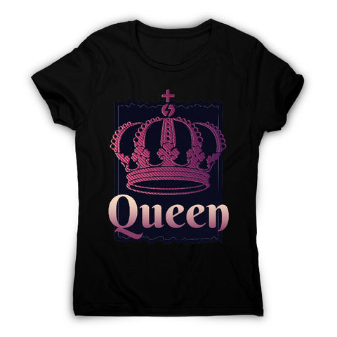 Dark queen crown - women's t-shirt - Graphic Gear