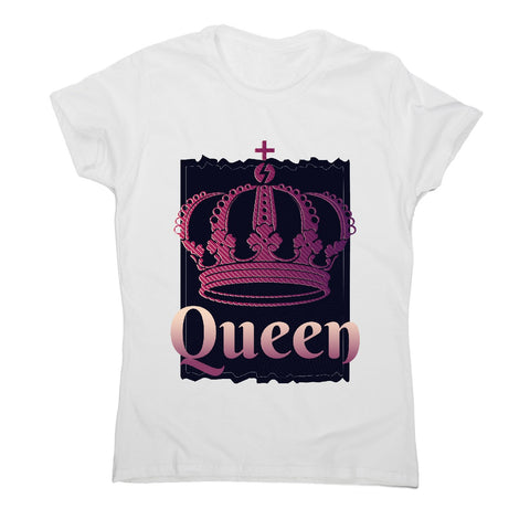 Dark queen crown - women's t-shirt - Graphic Gear