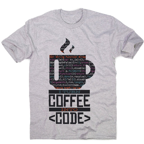 Developer coffee - men's funny premium t-shirt - Graphic Gear