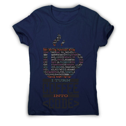 Developer coffee - women's funny premium t-shirt - Graphic Gear