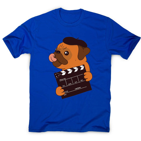 Director pug - funny dog men's t-shirt - Graphic Gear