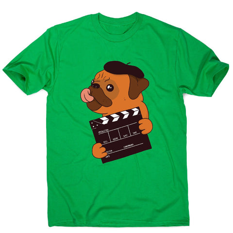 Director pug - funny dog men's t-shirt - Graphic Gear