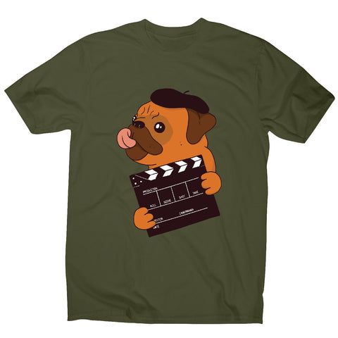 Director pug - funny dog men's t-shirt - Graphic Gear