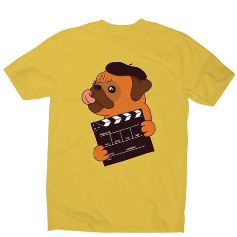 Director pug - funny dog men's t-shirt - Graphic Gear