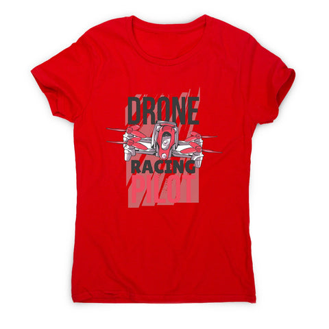 Drone racing pilot - women's funny premium t-shirt - Graphic Gear