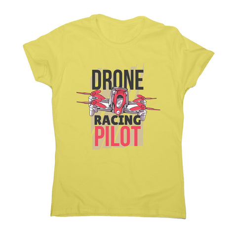 Drone racing pilot - women's funny premium t-shirt - Graphic Gear