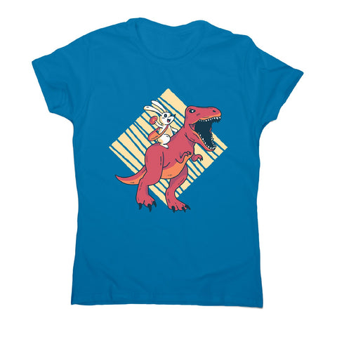 Easter dinosaur - women's funny illustrations t-shirt - Graphic Gear