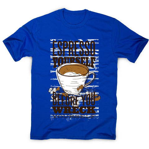 Espresso yourself - men's funny premium t-shirt - Graphic Gear