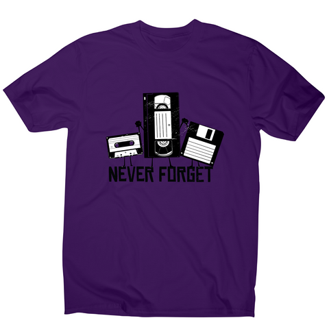 Ever forget funny tape t-shirt design men's - Graphic Gear