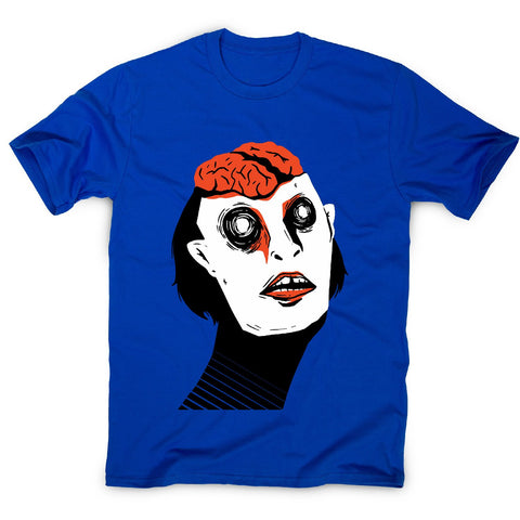 Exposed brain - men's funny premium t-shirt - Graphic Gear