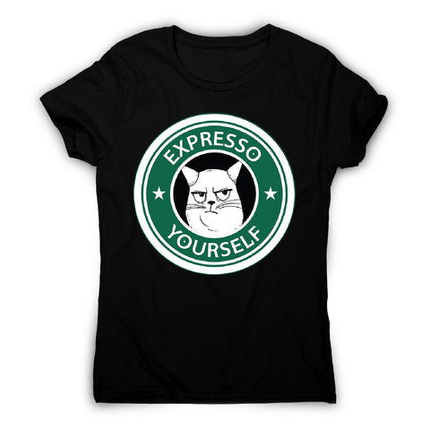 Expresso yourself - women's funny premium t-shirt - Graphic Gear