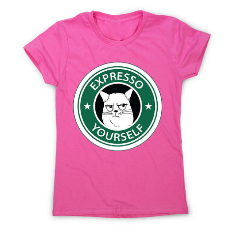 Expresso yourself - women's funny premium t-shirt - Graphic Gear