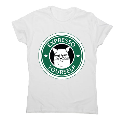 Expresso yourself - women's funny premium t-shirt - Graphic Gear